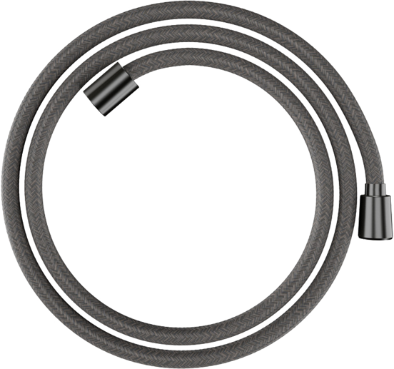 Hansgrohe Designflex Doucheslang 160 cm textiel brushed black chrome