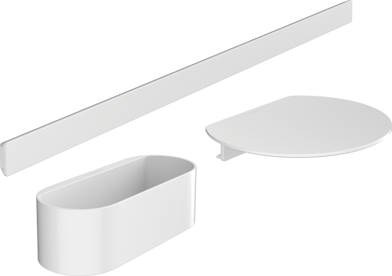 Hansgrohe WallStoris Badezimmer Set weiß matt