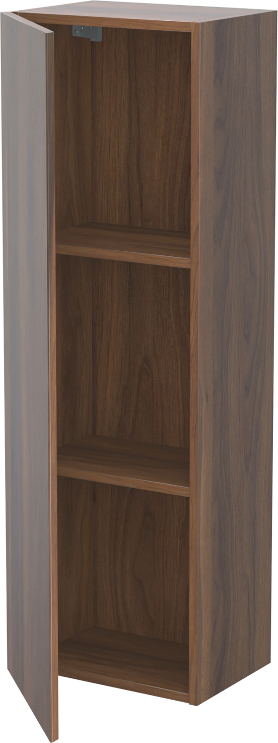 Storke Edge zwevende badkamerkast notelaar 40 x 30 x 125 cm