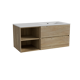 Storke Edge meuble salle de bains avec plan vasque Diva