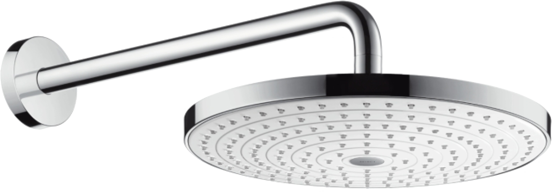 Hansgrohe Raindance Select S 300 ronde regendouchekop met muursteun 30 cm glanzend chroom