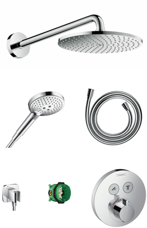 Hansgrohe Showerselect S Unterputz-Duschsystem