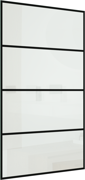Linie Walk-In douchewand Stripes 116 x 200 cm
