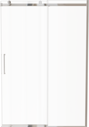 Luca Varess Boltano Dusche Schiebetür 140 cm x 200 cm Klarglas Chrom Profil
