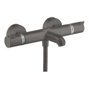 Hansgrohe Ecostat Comfort Robinet de baignoire mural thermostatique brushed black chrome