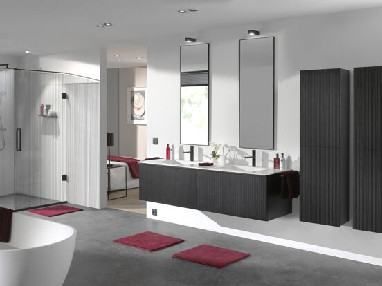 Balmani Testa beker mat wit Solid Surface 7x10,5cm