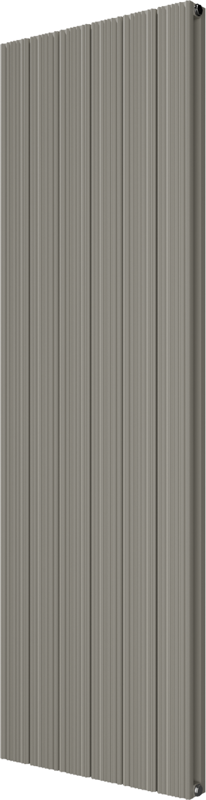Vipera Mares sèche-serviettes double 56,5 x 180 cm chauffage central soie grise raccordements latéral et central possibles 2159W