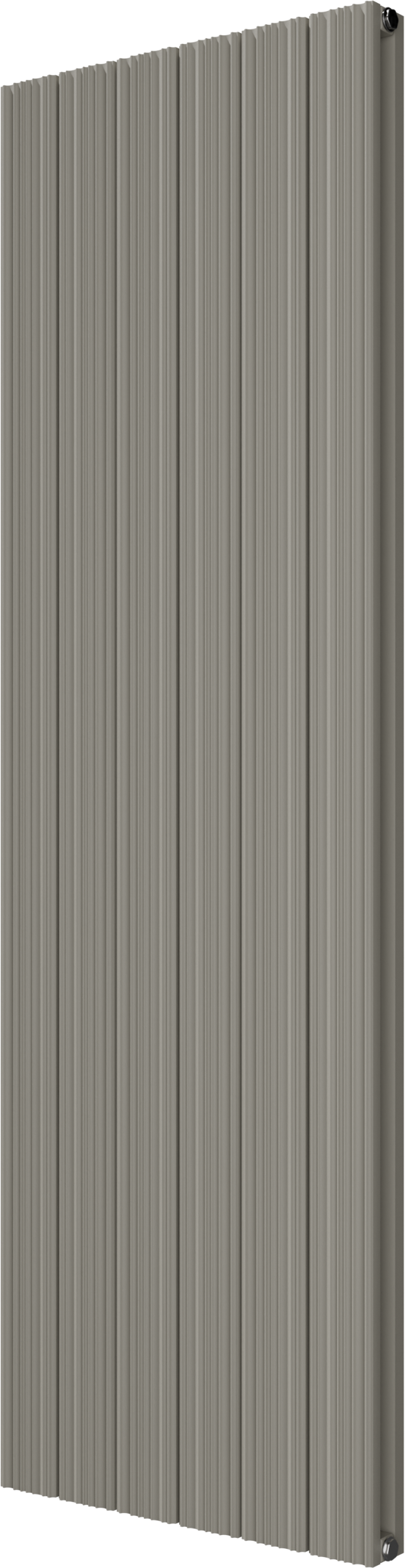 Vipera Mares sèche-serviettes double 56,5 x 180 cm chauffage central soie grise raccordements latéral et central possibles 2159W