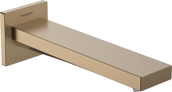 Hansgrohe Tecturis E badkraan brushed bronze