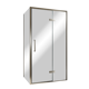 Balmani Senses Design douche d'angle avec porte pivotante