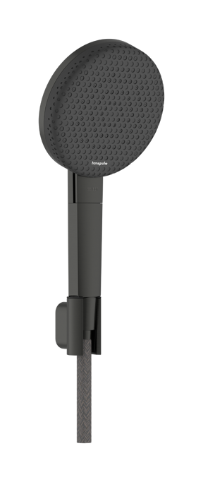 Hansgrohe Raindance Alive Select S 125 Handbrause-Set 3 Strahlfunktionen Brushed Black Chrome