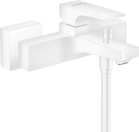 Hansgrohe Metropol robinet baignoire blanc mat