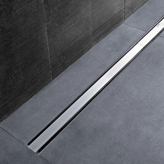 Geberit CleanLine Duschrinne: 30 - 160 cm, Inox gebürstet
