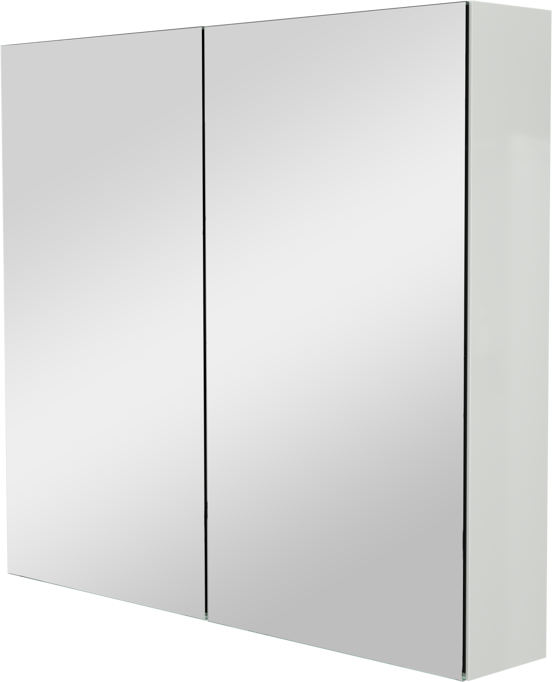 Storke Reflecta spiegelkast 85 x 75 cm glanzend wit