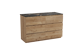 Balmani Lucida badkamermeubel met Stretto wastafelblad voor waskom(men)