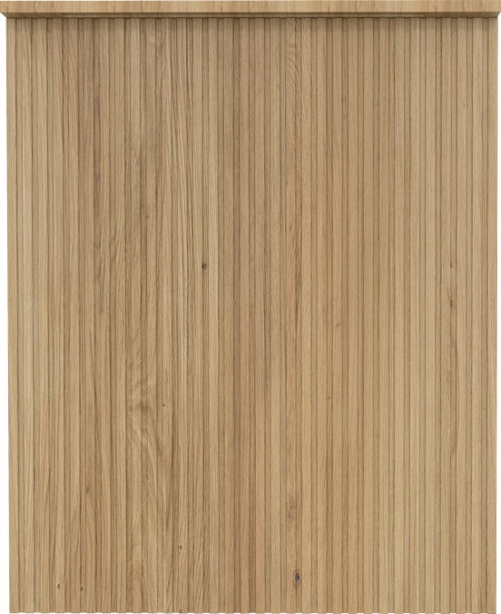 Balmani Forma zwevende fonteinkast 42 x 21 cm naturel eiken