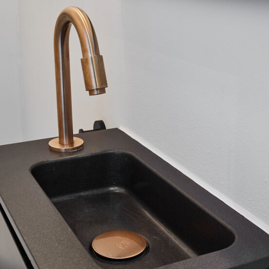 Blaufoss Ottawa fonteinkraan Brushed Rosegold