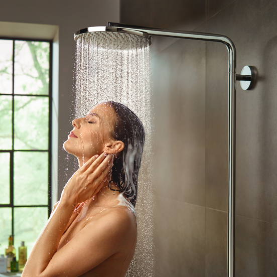 Hansgrohe Raindance Select S 240 Powderrain Duschsystem: Chrom glänzend
