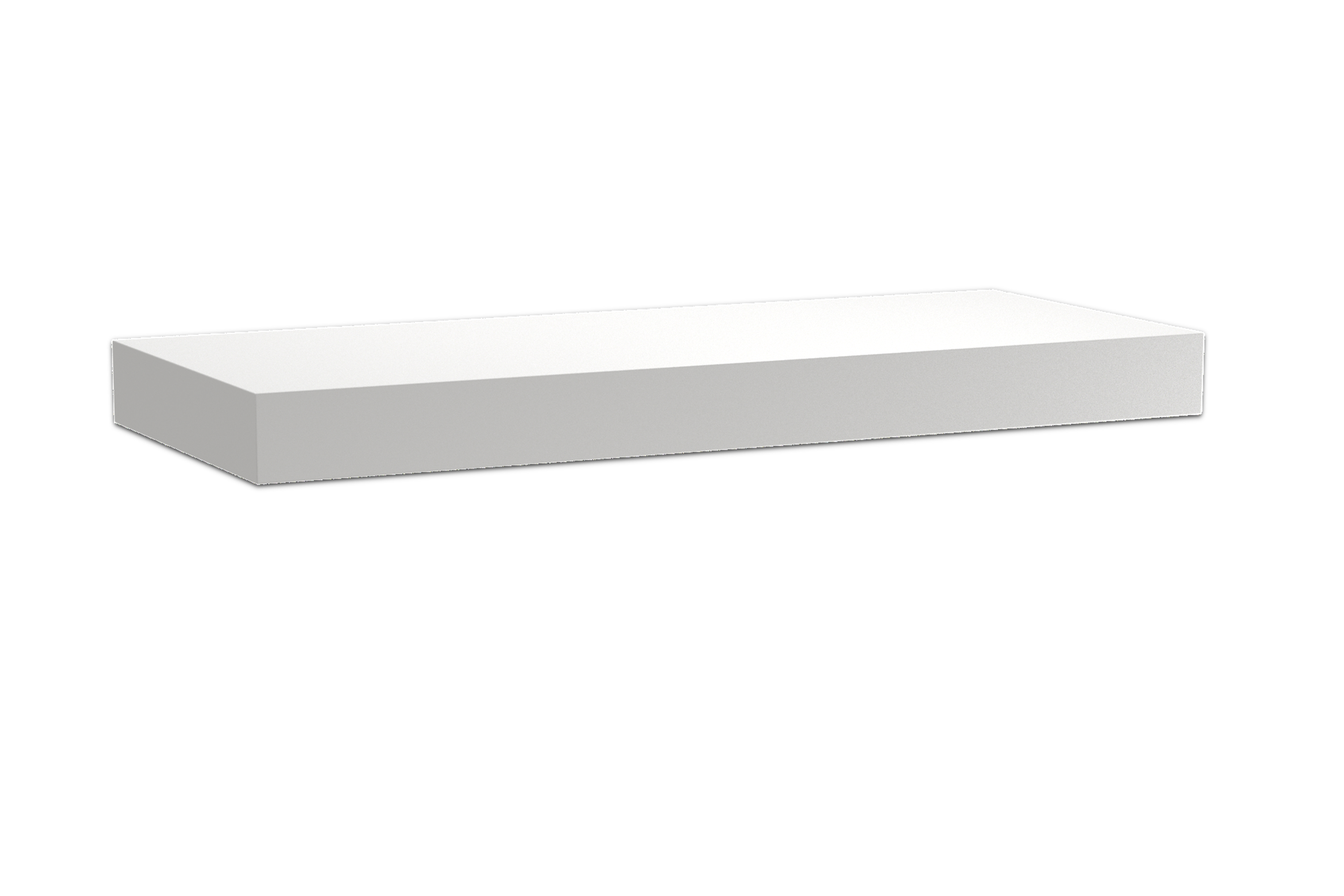 Balmani Dominus enkel of dubbel wastafelblad matte Solid Surface 135 x 55,5 cm