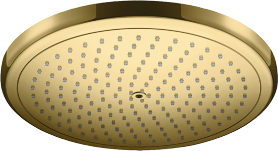 Hansgrohe Croma standaard rond regendouchekop Ø 28 cm glanzend goud