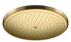Hansgrohe Croma standaard rond regendouchekop Ø 28 cm glanzend goud