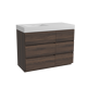 Storke Edge badkamermeubel met Mata High Wastafel