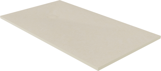Luca Varess Suite receveur de douche 160 x 90 cm marbre composite Dizzy Cream 