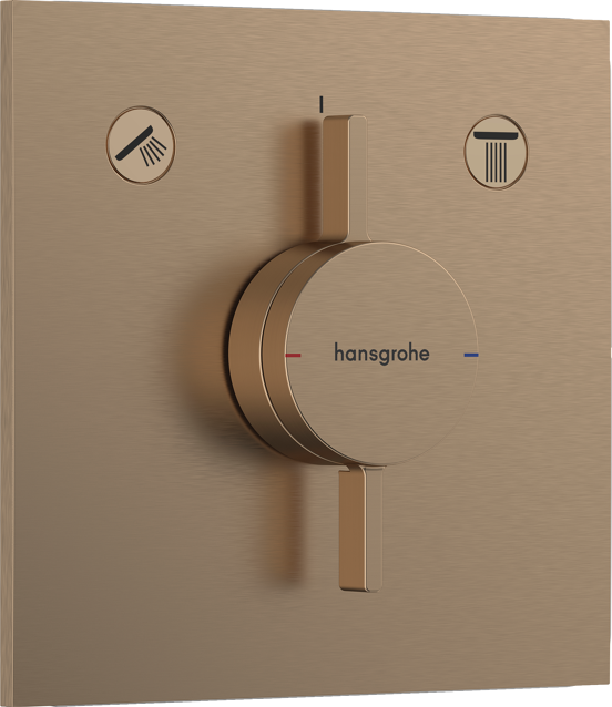 Hansgrohe DuoTurn E Unterputz-Duschmischarmatur Brushed Bronze