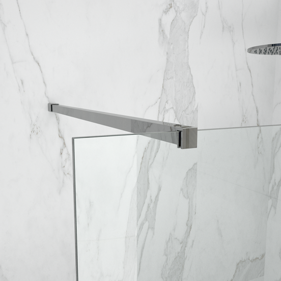 Balmani Modular Flat stabilisatiestang 120cm geborsteld inox