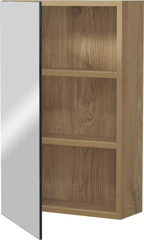 Balmani Lucida spiegelkast 45 x 72 cm ruwe eik