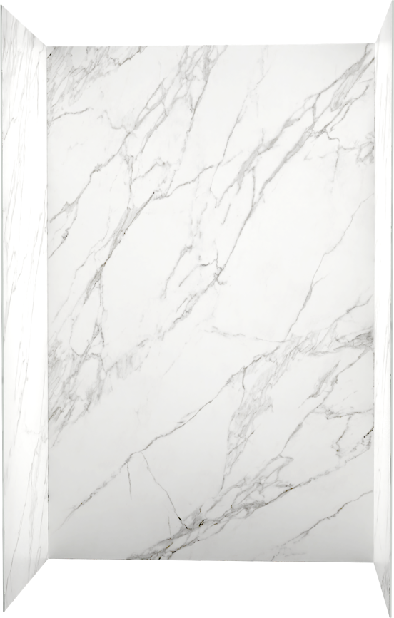 Balmani  Studio  panneaux muraux de douche 180 x 140 x 220 cm céramique calacatta satin