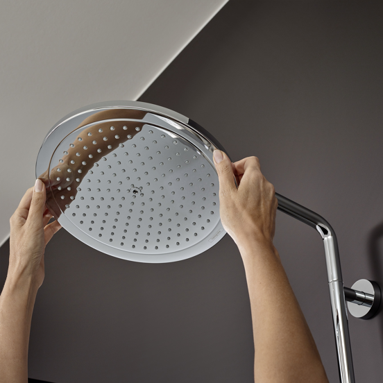 Hansgrohe Croma Select S 280 colonne de douche de pluie mitigeur thermostatique chrome brillant