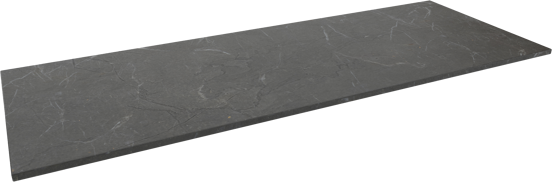 Balmani Stretto tablette simple ou double marbre Pietra Grey 150 x 55 cm