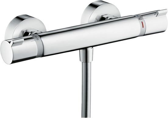 Hansgrohe Ecostat Comfort thermostatische douchekraan glanzend chroom