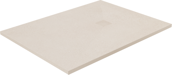 Balmani Impress receveur de douche 120 x 90 cm composite  structure rock