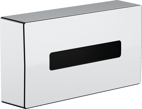 Hansgrohe AddStoris Kosmetiktuchbox chrom glänzend