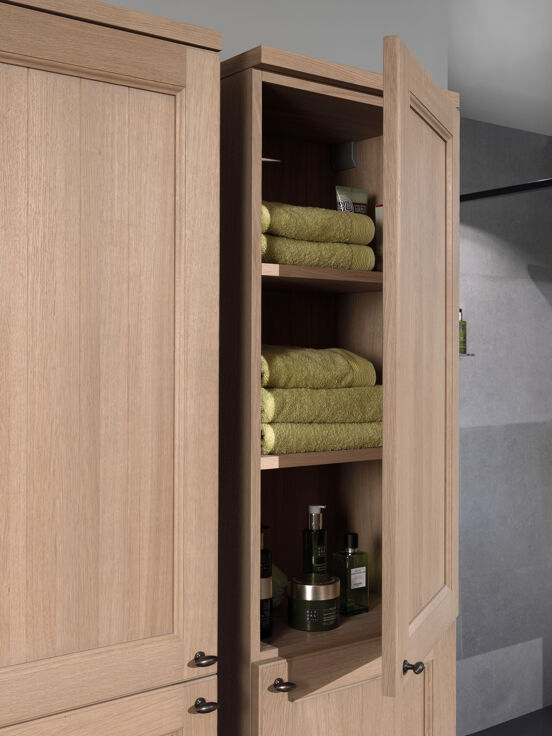 Balmani Legno tablette de finition pour meuble de salle de bains chêne vieilli 45 cm