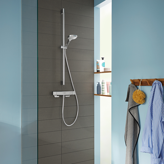 Hansgrohe Ecostat E Coolcontact thermostatische douchekraan glanzend chroom