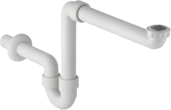 Geberit siphon pour lavabo 40 mm blanc
