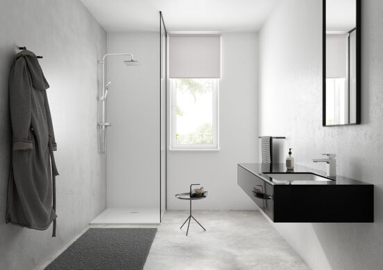 Hansgrohe Vernis Shape colonne de douche de pluie chrome brillant