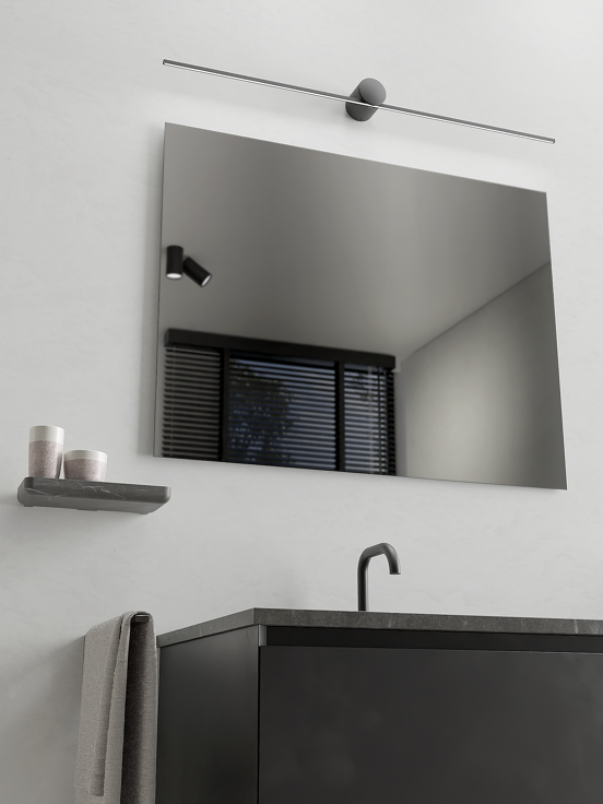 Balmani Compas LED verlichting 90 cm zwart