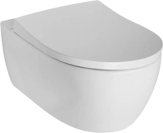 Geberit ICon hangend toilet hoogglans wit randloos