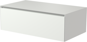 Balmani Mitra Elements meuble sous-vasque suspendu 90 x 50 cm blanc mat 1 tiroir