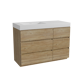 Storke Edge Badmöbel Set mit Mata High Waschtisch
