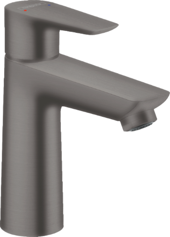 Hansgrohe Talis E110 verlaagde wastafelkraan brushed black chrome