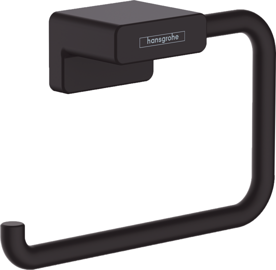 Hansgrohe AddStoris Porte-rouleau de papier toilette noir mat