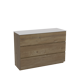 Storke Edge badkamermeubel met Tavola tablet voor waskom(men)