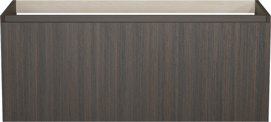 Balmani Sfera meuble sous-vasque suspendu 120 x 55 cm Eucalyptus 2 tiroirs