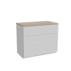 Storke Edge badkamermeubel met Panton Tablet voor waskom(men)