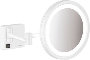 Hansgrohe AddStoris Miroir grossissant blanc mat